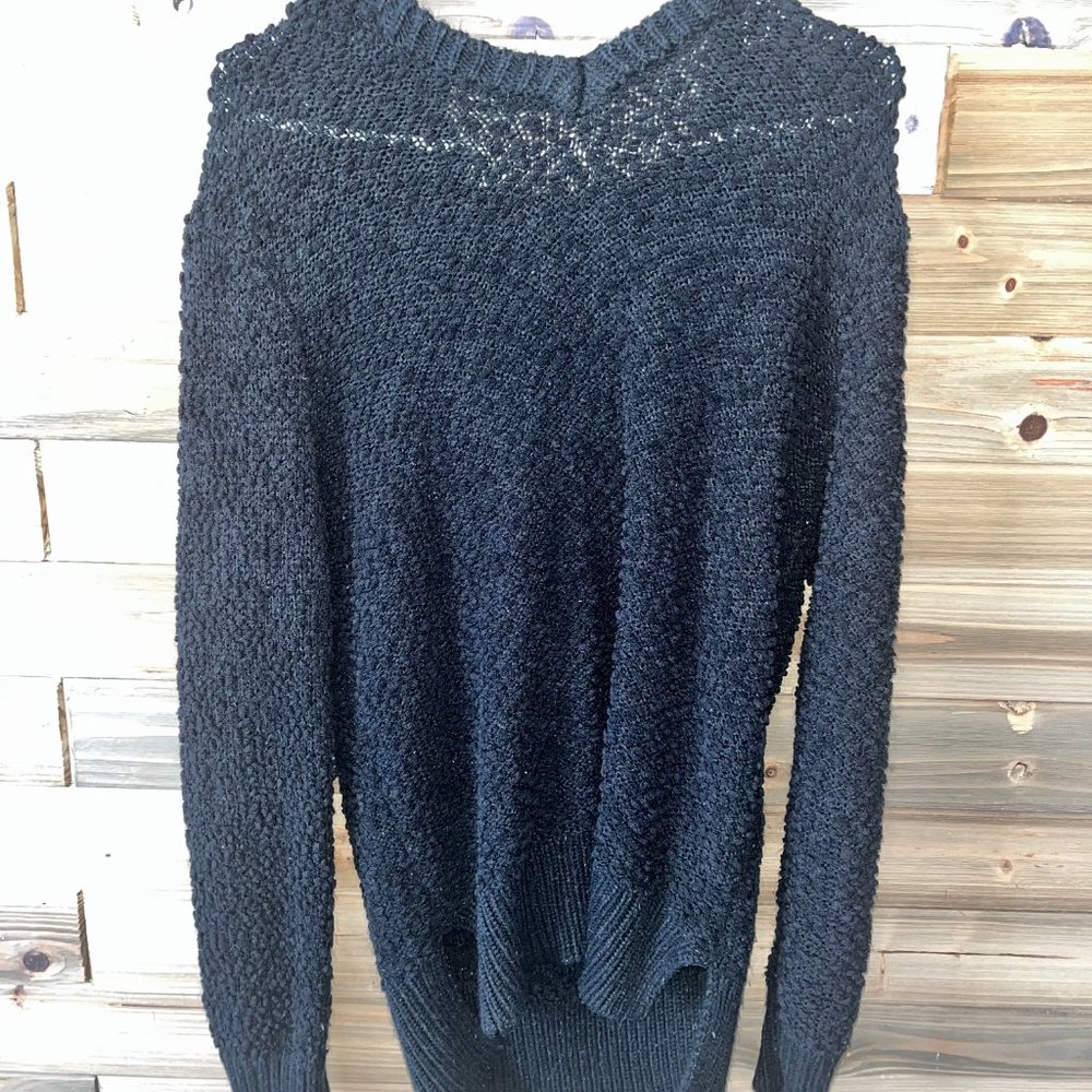 Green Tea Knit Hooded Sweater